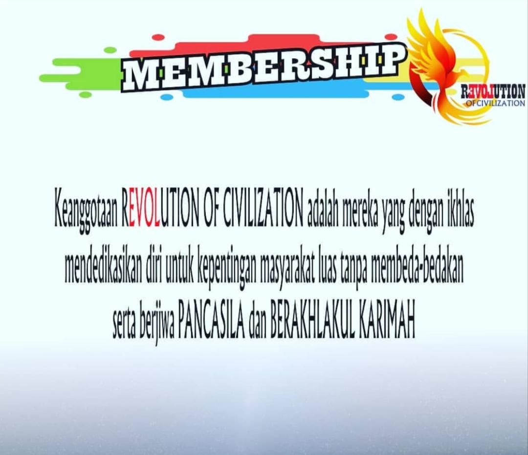 Keanggotaan Revolution of Civilization